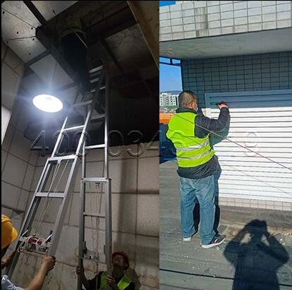 北京朝陽區潘家園某小區維護消防排